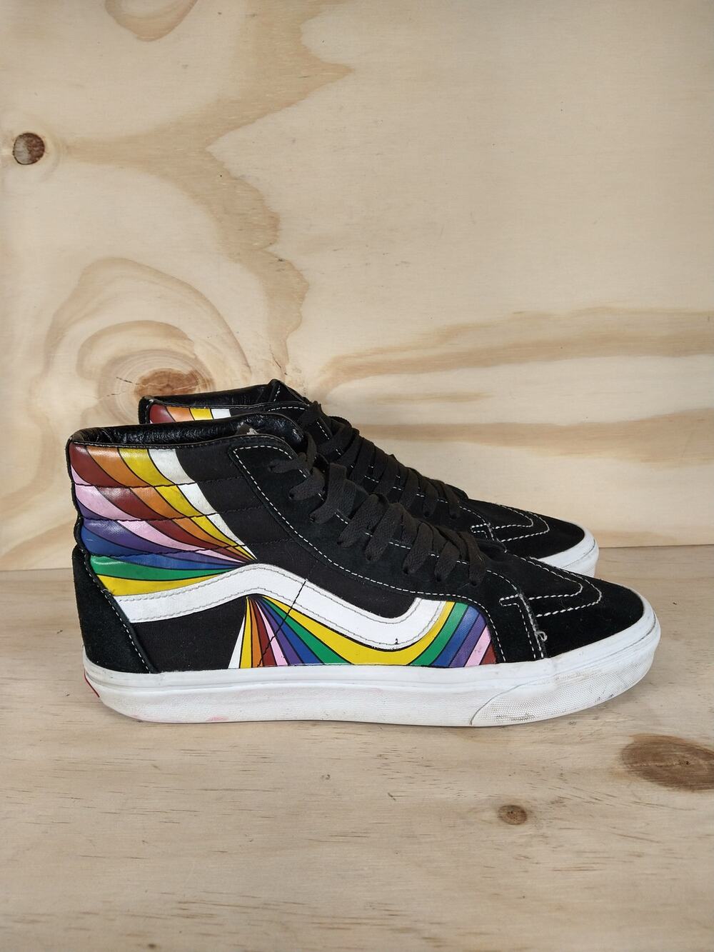 Vans OTW - Chaussure SK8-Hi Reissue - Sneakers - Black/Multicolor - Men's - 10
